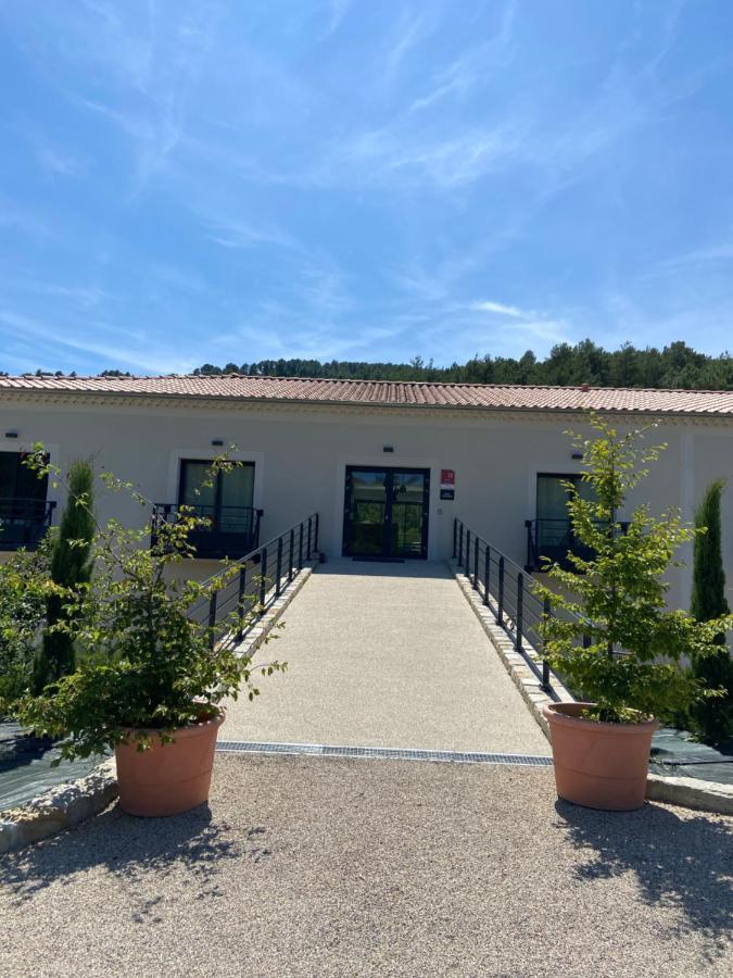 Hôtel Les Vignes Chassiers Exterior foto